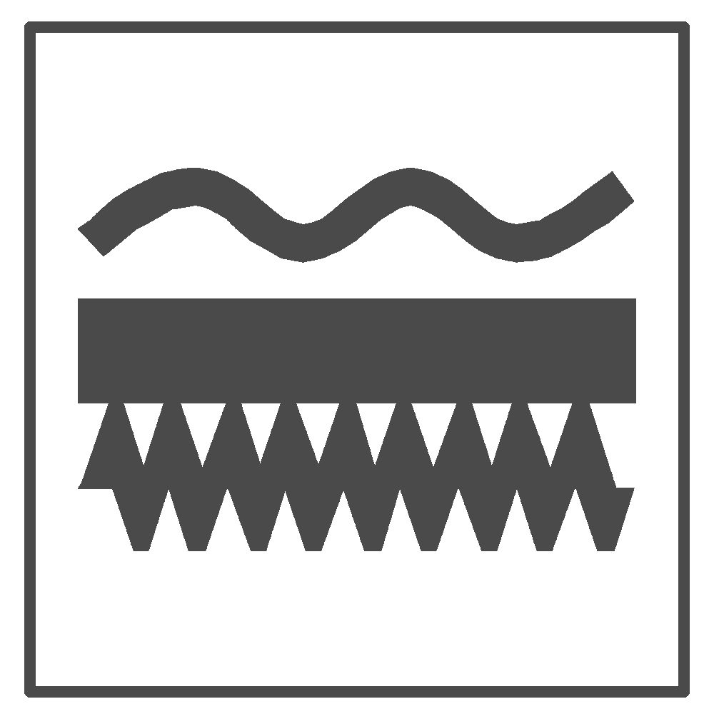 Exceptional resistance to scratching, cracking, bruising and other impacts